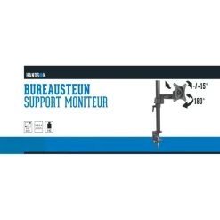 TV & Hifi Steunen > Handson monitorbeugel bureausteun 2-zijdig verstelbaar