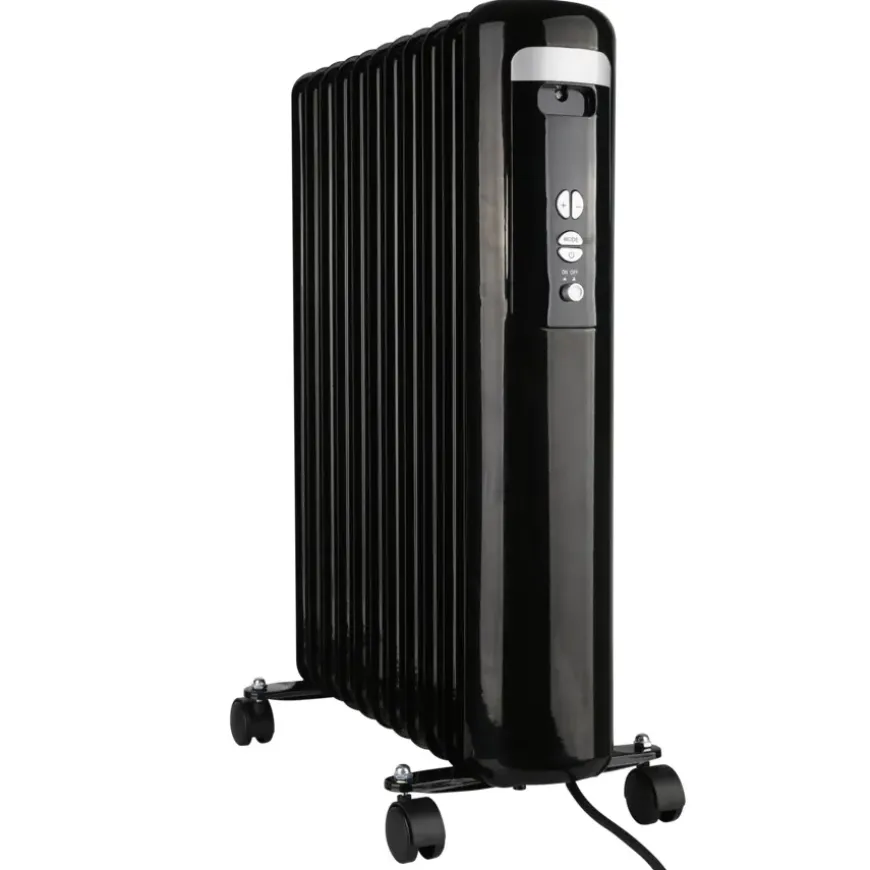 Handson olieradiator 2500 W zwart