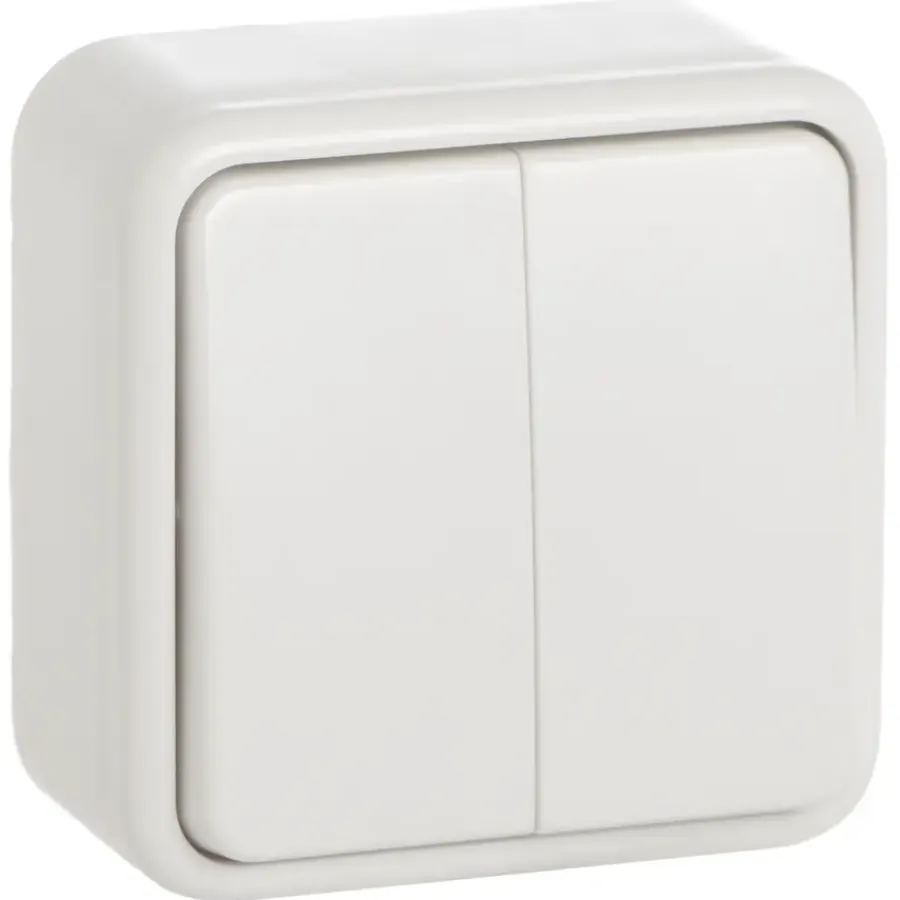 Schakelaars|Stopcontacten & Overige Contactdozen > Handson Opbouw serieschakelaar wit