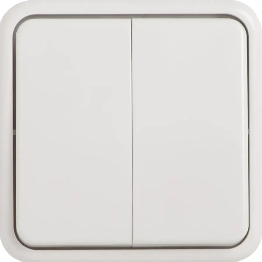 Schakelaars|Stopcontacten & Overige Contactdozen > Handson Opbouw serieschakelaar wit