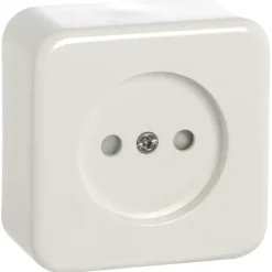 Opbouw Schakelmateriaal|Stopcontacten & Overige Contactdozen > Handson Opbouw wandcontactdoos met schakelaar wit