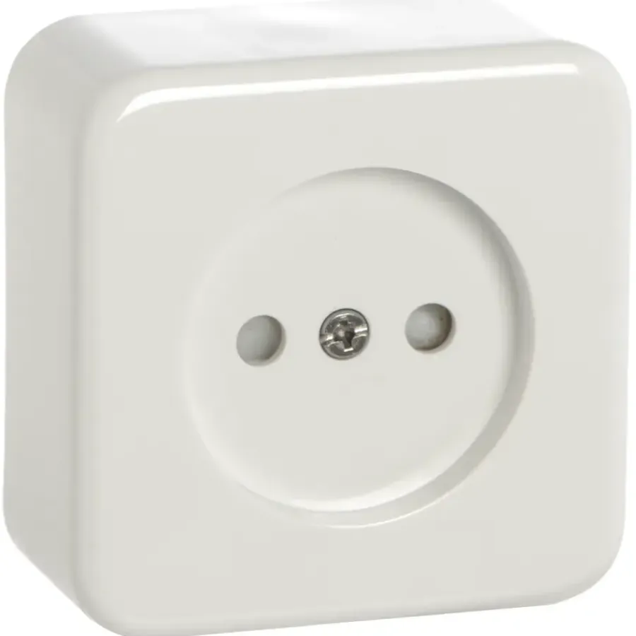 Opbouw Schakelmateriaal|Stopcontacten & Overige Contactdozen > Handson Opbouw wandcontactdoos met schakelaar wit