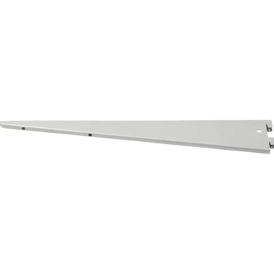 Plankdragers|Plankdragers > Handson plankdrager dubbel mat zilver 37 cm