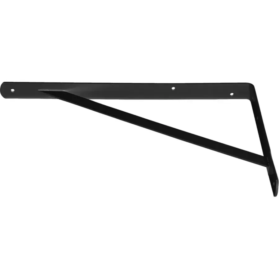 Plankdragers|Plankdragers > Handson plankdrager industrieel gelakt zwart 150x250 mm