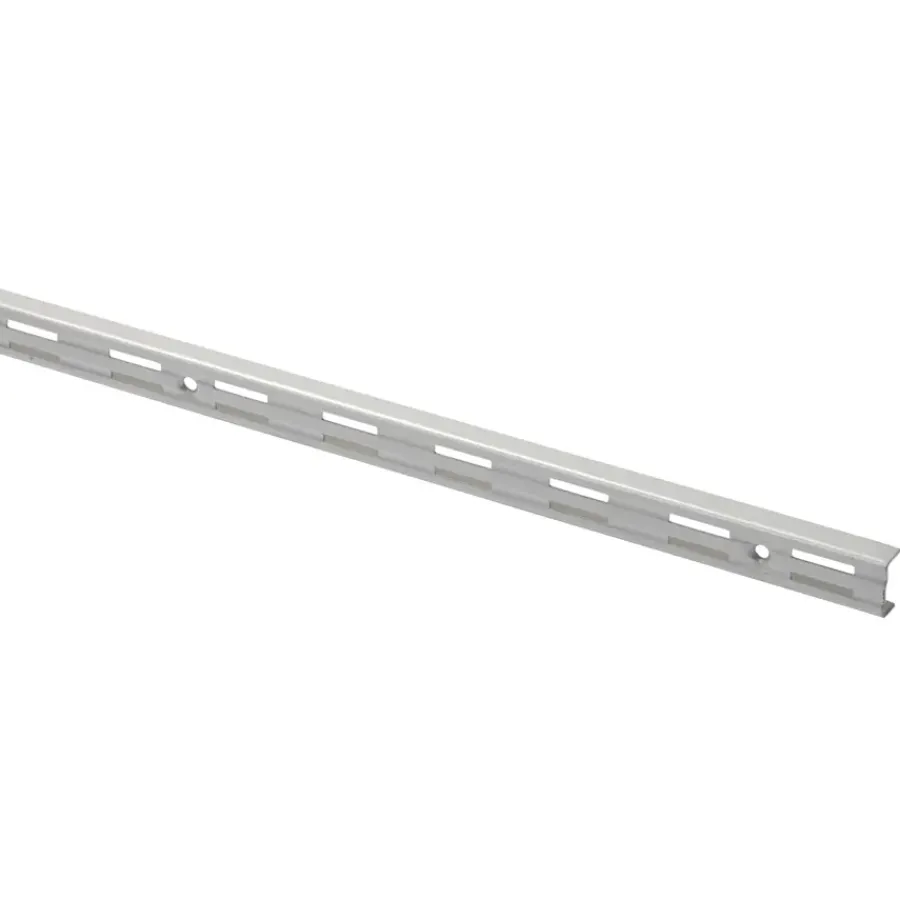 Plankdragers|Plankdragers > Handson rail dubbel mat zilver 100 cm (2 stuks)