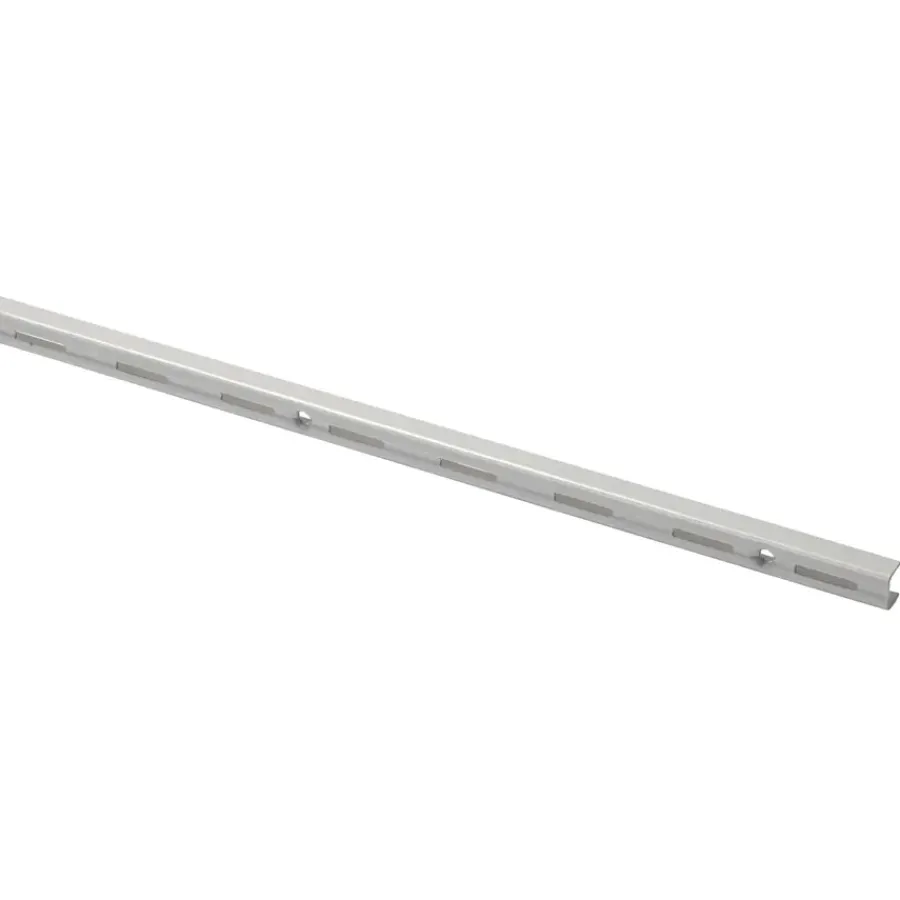 Plankdragers|Plankdragers > Handson rail enkel mat zilver 200 cm (2 stuks)