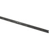 Plankdragers|Plankdragers > Handson rail enkel mat zwart 100 cm (2 stuks)