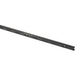 Plankdragers|Plankdragers > Handson rail enkel mat zwart 100 cm (2 stuks)