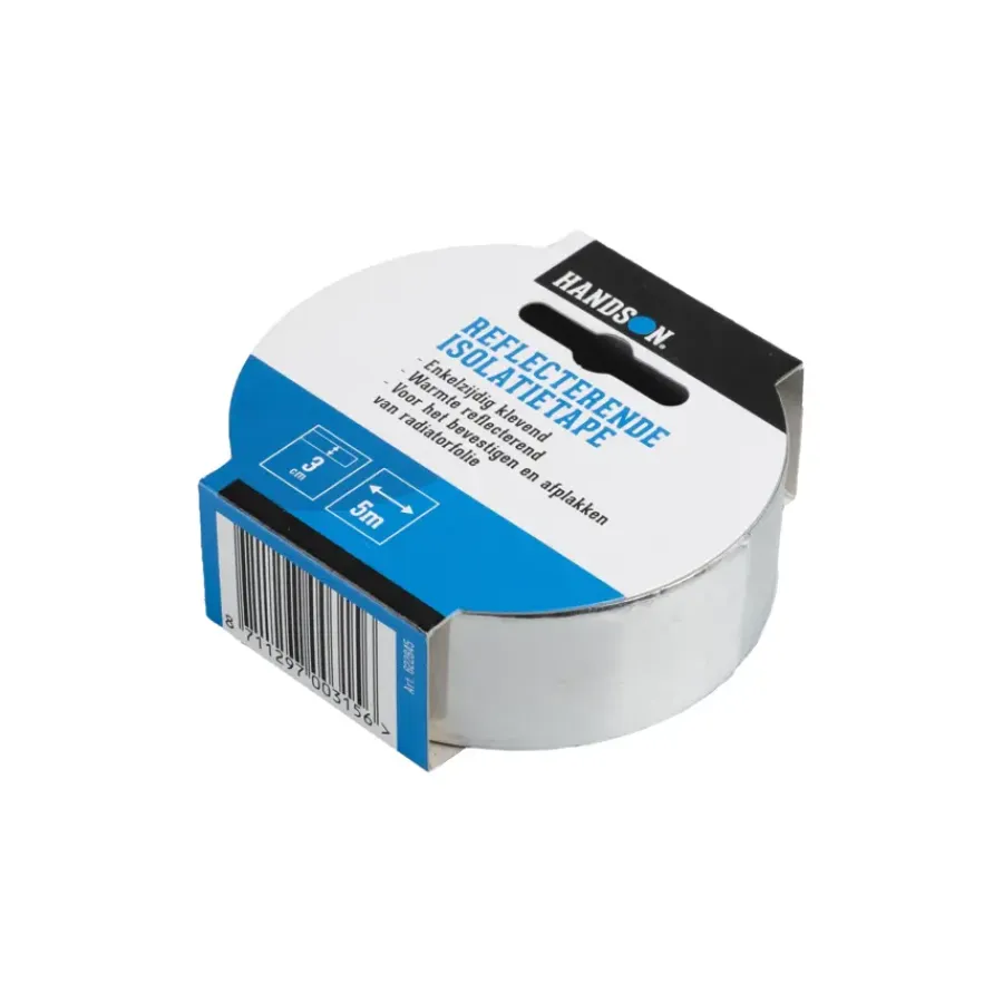 Overige Tape > Handson Reflecterende Isolatietape 30mm, rol van 5m