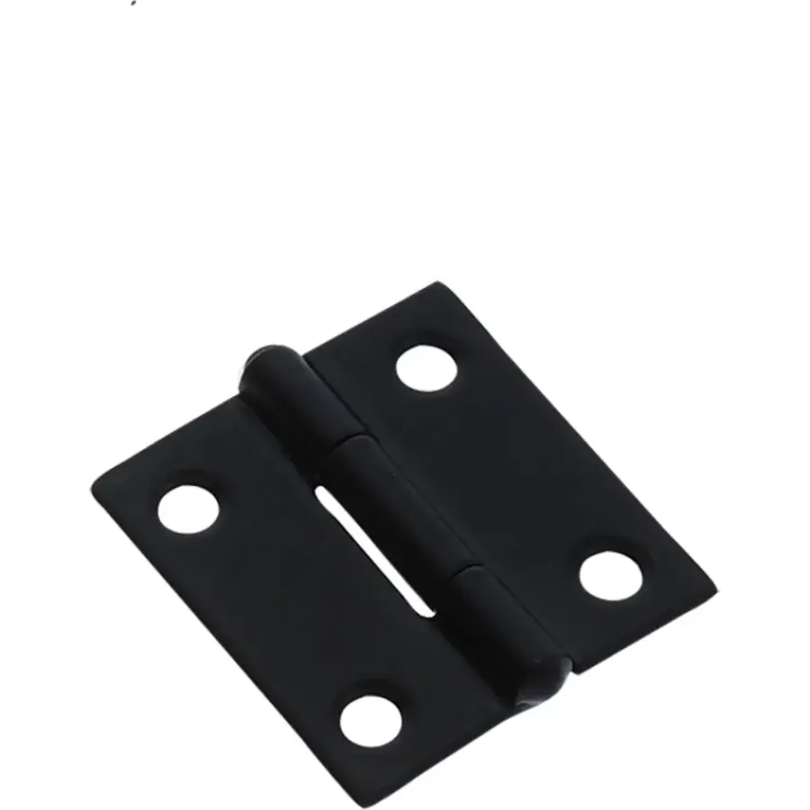 Scharnieren|Deurscharnieren > Handson Scharnier met vaste pen 40x32 mm zwart - 2 stuks