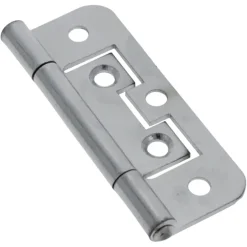 Scharnieren|Deurscharnieren > Handson Scharnier 63 mm verchroomd - 2 stuks