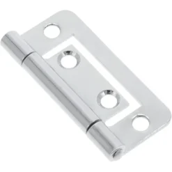 Scharnieren|Deurscharnieren > Handson Scharnier 50x50 mm verchroomd - 2 stuks
