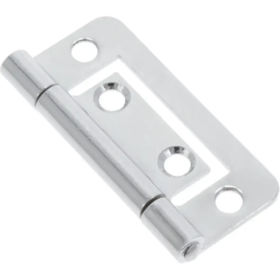 Scharnieren|Deurscharnieren > Handson Scharnier 50x50 mm verchroomd - 2 stuks