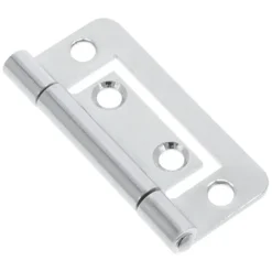 Scharnieren|Deurscharnieren > Handson Scharnier 50x50 mm verchroomd - 2 stuks