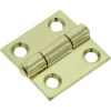 Scharnieren|Deurscharnieren > Handson Scharnier 25x25 mm vermessingd - 2 stuks