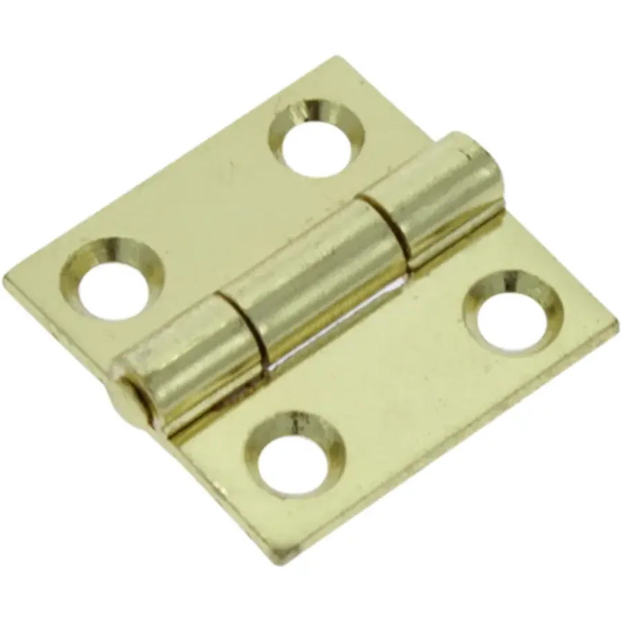 Scharnieren|Deurscharnieren > Handson Scharnier 25x25 mm vermessingd - 2 stuks
