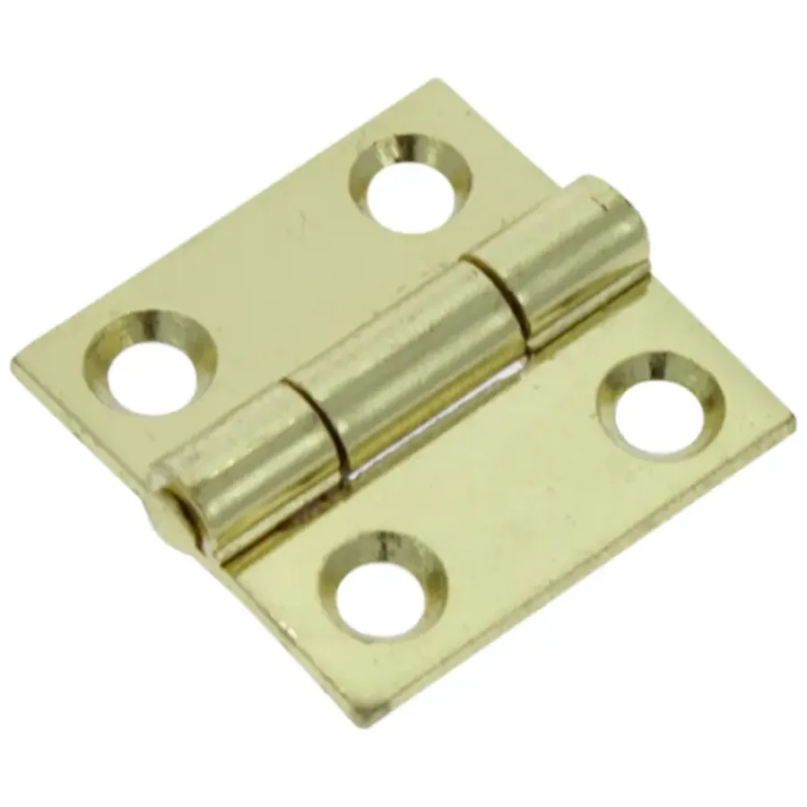 Scharnieren|Deurscharnieren > Handson Scharnier 25x25 mm vermessingd - 2 stuks