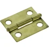 Scharnieren|Deurscharnieren > Handson Scharnier 30x26mm vermessingd - 2 stuks