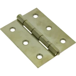 Scharnieren|Deurscharnieren > Handson Scharnier 60x46 mm vermessingd - 2 stuks