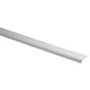 Tochtwering|Tochtstrips Deur > Handson slijtstrip aluminium 93 cm met rubber lip