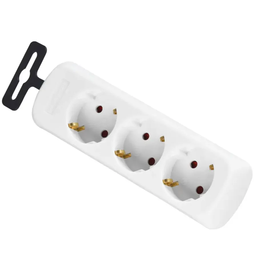 Stekkerdozen > Handson Stekkerdoos 3-voudig RA Wit