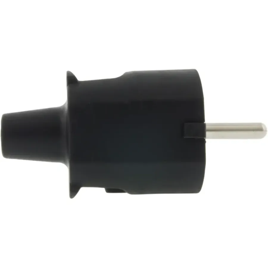 Stekkers > Geen Handson Stekker PVC RA Zwart