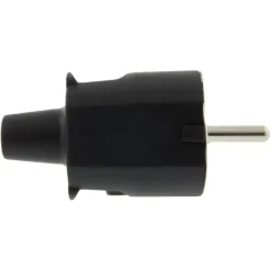 Stekkers > Geen Handson Stekker PVC RA Zwart