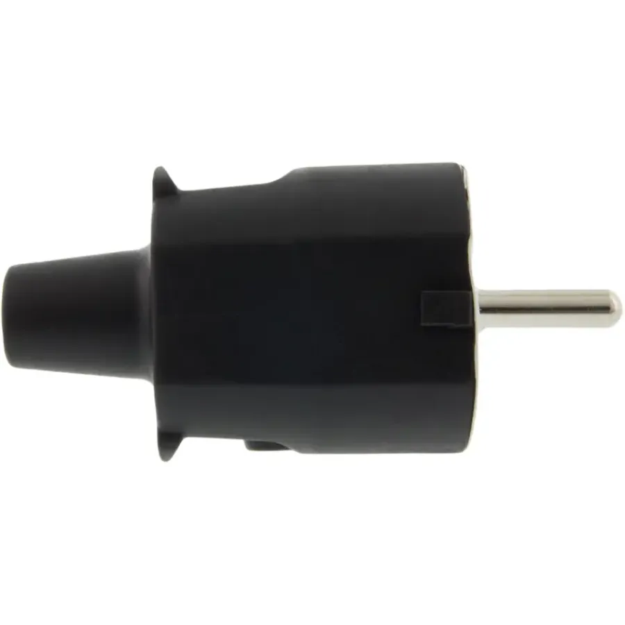 Stekkers > Geen Handson Stekker PVC RA Zwart