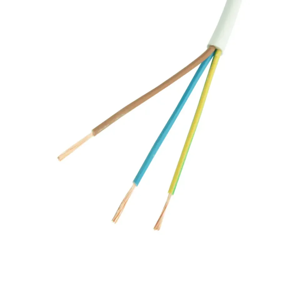 Stroomkabels > Handson Stroomkabel 3 x 0,75mm² Wit 10 Meter