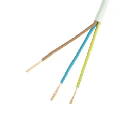 Stroomkabels > Handson Stroomkabel 3 x 0,75mm² Wit 20 Meter
