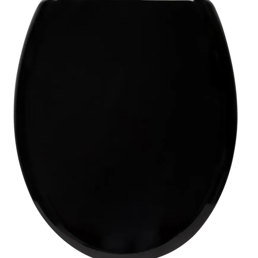 Handson Timo wc bril duroplast zwart met softclose en quick release
