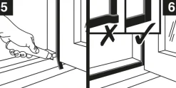 Tochtwering|Tochtstrips Deur > Handson tochtband D-profiel EPDM rubber wit 3 meter 2 stuks