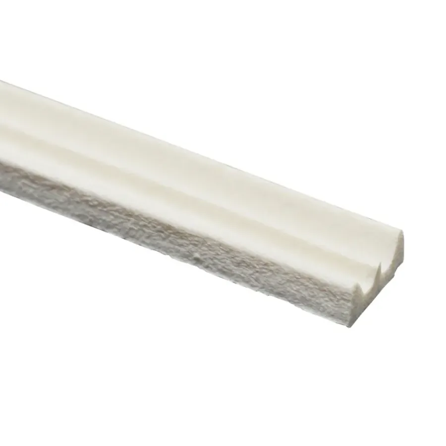 Tochtwering|Tochtstrips Deur > Handson tochtband E-profiel EPDM rubber wit 3 meter 2 stuks