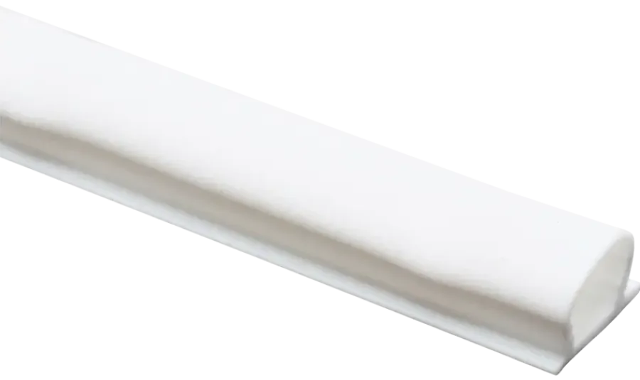 Tochtwering|Tochtstrips Deur > Handson tochtband O-profiel siliconen wit 3 meter 2 stuks
