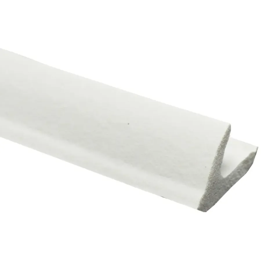 Tochtwering|Tochtstrips Deur > Handson tochtband V-profiel EPDM rubber wit 3 meter 2 stuks