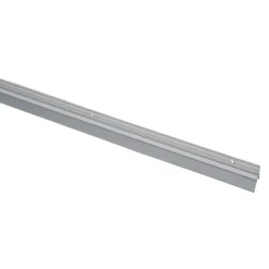 Tochtwering|Tochtstrips Deur > Handson tochtstrip aluminium 93 cm met rubber lip