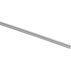 Tochtwering|Tochtstrips Deur > Handson tochtstrip inbouw met flens 210 cm aluminium