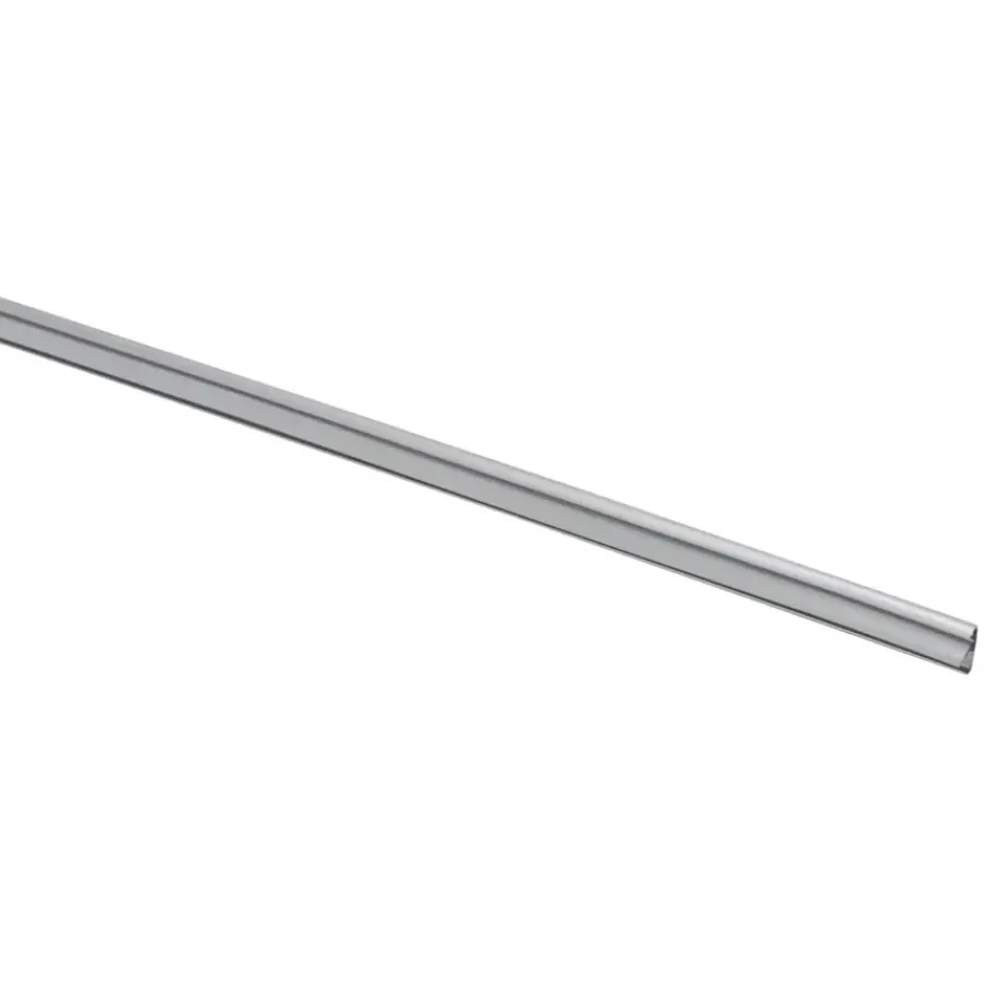 Tochtwering|Tochtstrips Deur > Handson tochtstrip inbouw met flens 210 cm aluminium