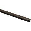Tochtwering|Tochtstrips Deur > Handson tochtstrip kunststof 93 cm met borstel bruin