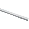 Tochtwering|Tochtstrips Deur > Handson tochtstrip kunststof 93 cm met rubber lip wit