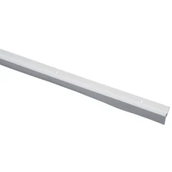 Tochtwering|Tochtstrips Deur > Handson tochtstrip kunststof 93 cm met rubber lip wit