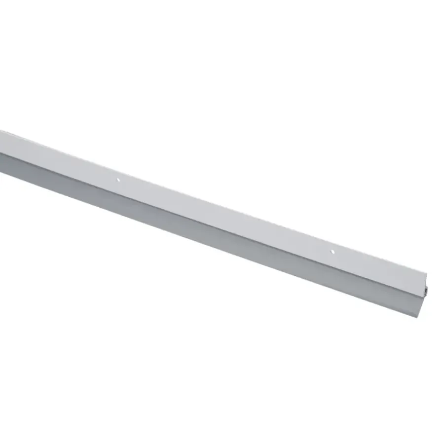 Tochtwering|Tochtstrips Deur > Handson tochtstrip kunststof 93 cm met rubber lip wit