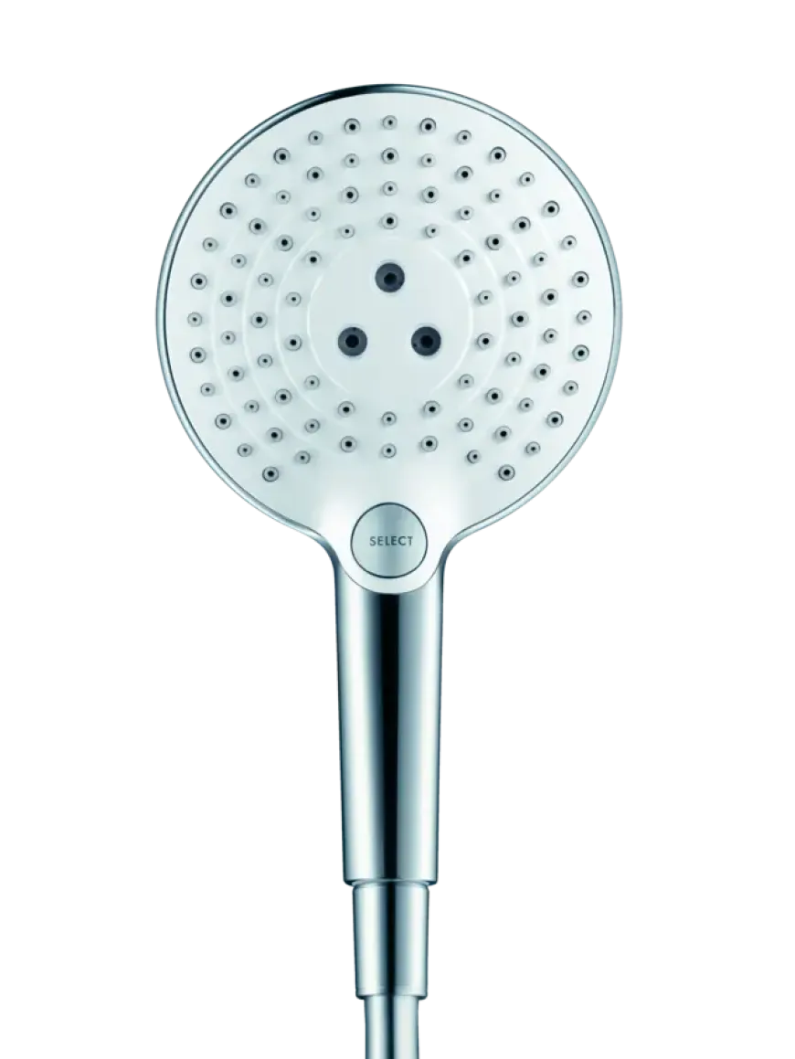 Hansgrohe douchekop Raindance handdouche 3 standen ø 12 cm chroom