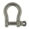 Harpsluiting bol rond met schroefpen 8mm