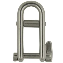 Harpsluiting lang afgerond met borgpen en brug 5mm
