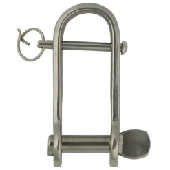 Harpsluiting lang met borgpen plat 8mm