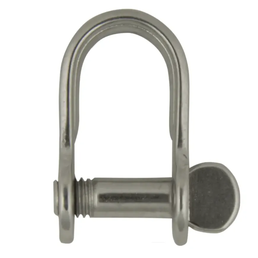 Harpsluiting plat met schroefpen 5mm