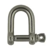 Harpsluiting rond met schroefpen 5mm
