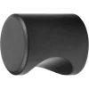 Hermeta cilinder meubelknop M4 20x23 mm zwart