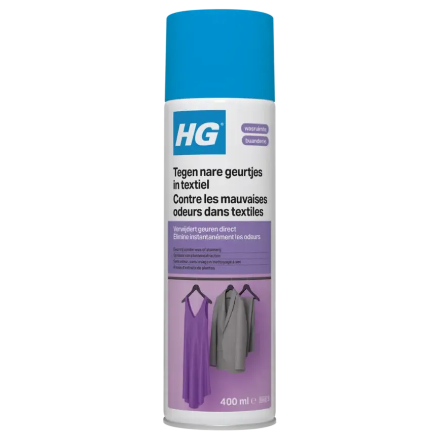 HG alle geurtjes weg textiel 400 ml